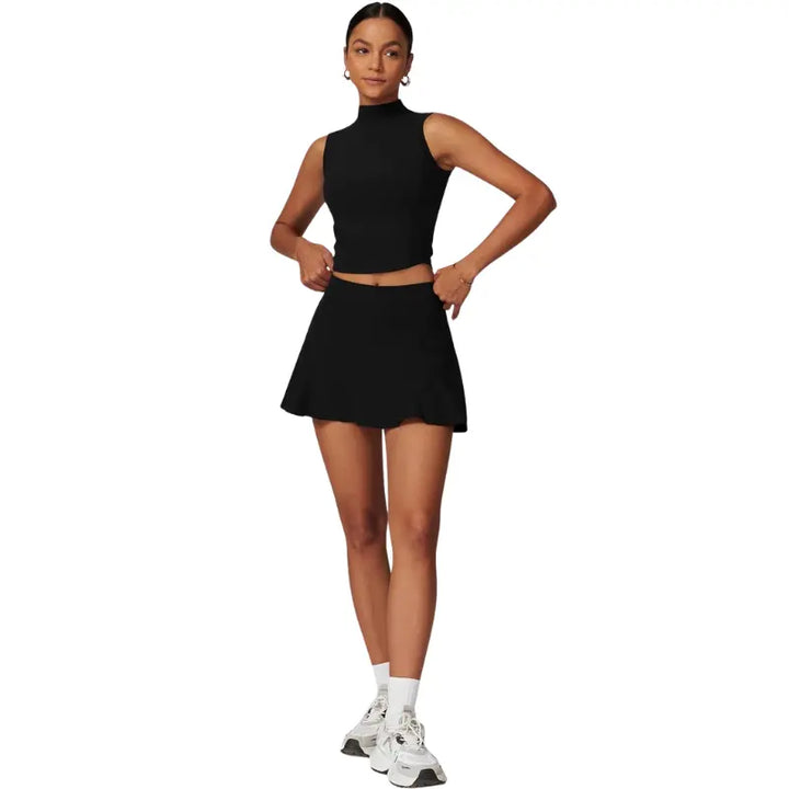 MunaWear - Sets - Isabella - Stylish Two-Piece Sports Set for Tennis, Padel, and Hockey Enthusiasts - 