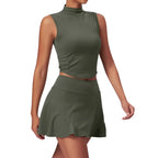 MunaWear - Sets - Isabella - Stylish Two-Piece Sports Set for Tennis, Padel, and Hockey Enthusiasts - 