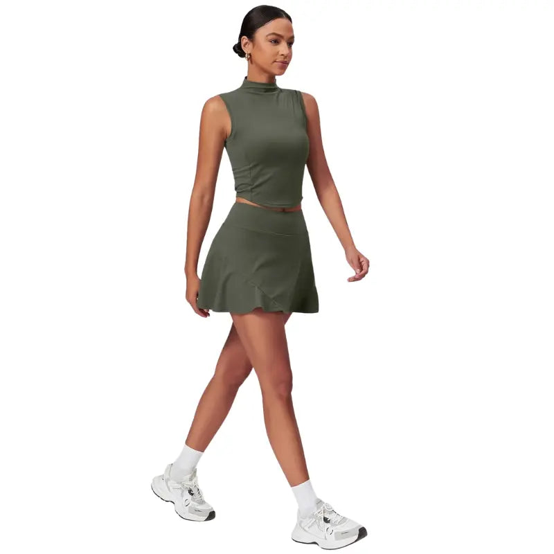 MunaWear - Sets - Isabella - Stylish Two-Piece Sports Set for Tennis, Padel, and Hockey Enthusiasts - 