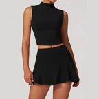MunaWear  Sets  Isabella - Stylish Two-Piece Sports Set for Tennis, Padel, and Hockey Enthusiasts