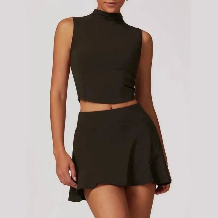 MunaWear  Sets  Isabella - Stylish Two-Piece Sports Set for Tennis, Padel, and Hockey Enthusiasts