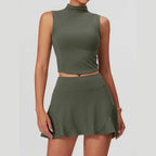 MunaWear  Sets  Isabella - Stylish Two-Piece Sports Set for Tennis, Padel, and Hockey Enthusiasts