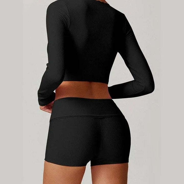MunaWear  Sets  Jasmine - Stylish High-Waisted Yoga Set for the Modern Fitness Enthusiast