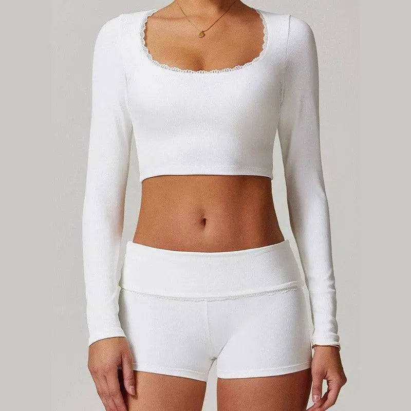 MunaWear  Sets  Jasmine - Stylish High-Waisted Yoga Set for the Modern Fitness Enthusiast