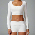 MunaWear  Sets  Jasmine - Stylish High-Waisted Yoga Set for the Modern Fitness Enthusiast