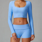 MunaWear  Sets  Jasmine - Stylish High-Waisted Yoga Set for the Modern Fitness Enthusiast