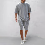 Liam – Men's Summer Set with Relaxed Fit & Adjustable Waistband, Perfect for Casual Outings, Size XS-L 1
