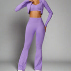 MunaWear  Sets  Mia - Stylish Fitness Jacket And Leggings Set Perfect For Yoga And Padel