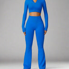 MunaWear  Sets  Mia - Stylish Fitness Jacket And Leggings Set Perfect For Yoga And Padel