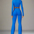 MunaWear  Sets  Mia - Stylish Fitness Jacket And Leggings Set Perfect For Yoga And Padel