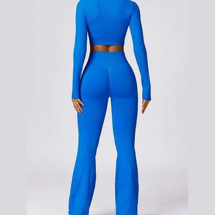 MunaWear  Sets  Mia - Stylish Fitness Jacket And Leggings Set Perfect For Yoga And Padel