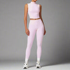 MunaWear  Sets  Talia - Stylish Two-Piece Workout Set Featuring Leggings And Sleeveless Top