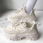 MunaWear - Shoes - Arwen – Trendy Women's Sneakers with Chunky Design for Casual Outings - 