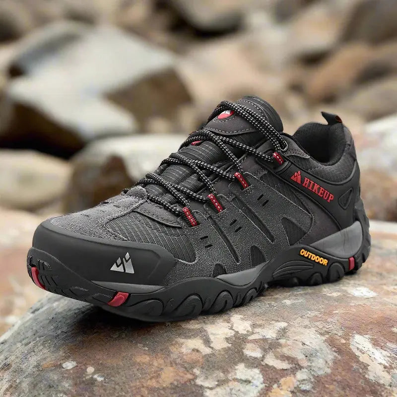 MunaWear  Shoes  Bravestone - Durable Suede Leather Hiking Boots for Men, Comfortable Outdoor Walking & Trekking Footwear