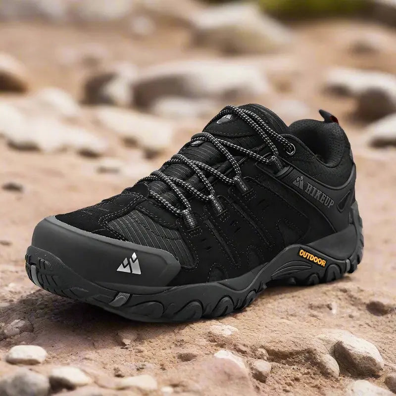 MunaWear  Shoes  Bravestone - Durable Suede Leather Hiking Boots for Men, Comfortable Outdoor Walking & Trekking Footwear