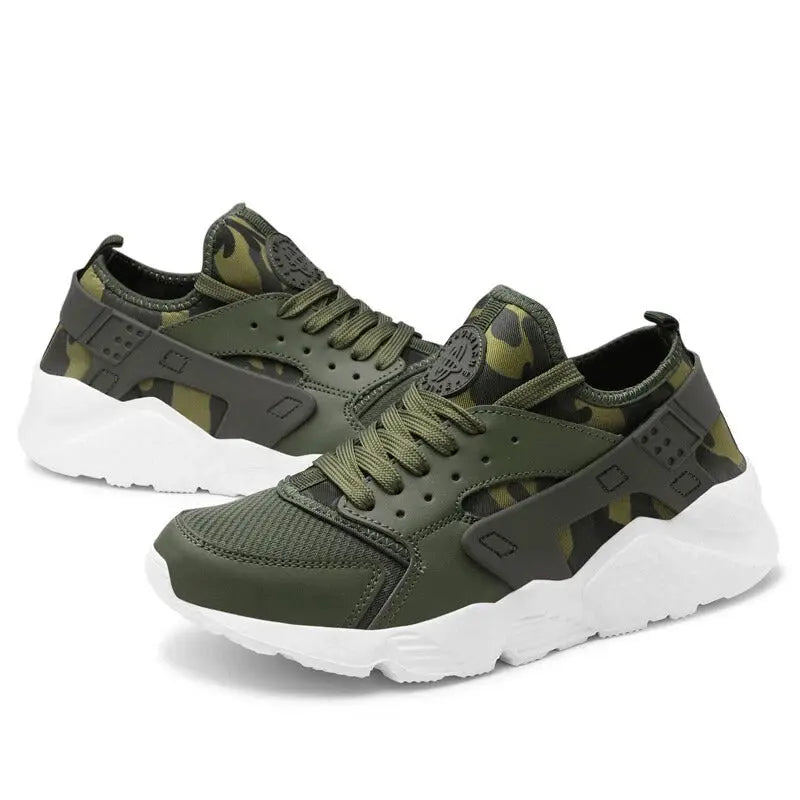 MunaWear - Shoes - Elliot - Breathable Mesh Sneakers Shoes for Men and Women with Casual Sport Design - Dark Green / 47