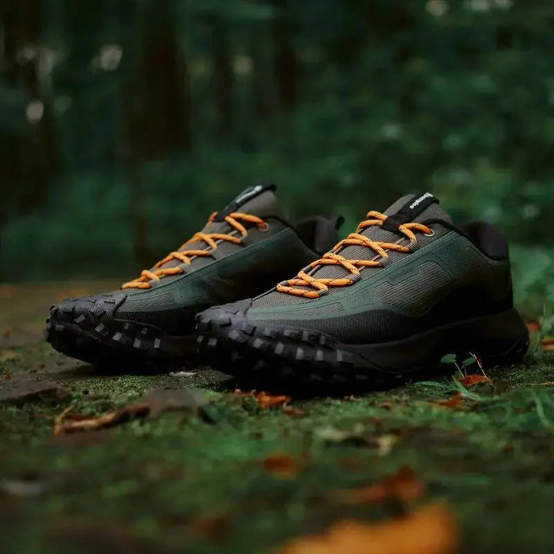 MunaWear - Shoes - Ethan – Lightweight Waterproof Hiking Shoes for Men with Non-Slip Sole - Green / 45