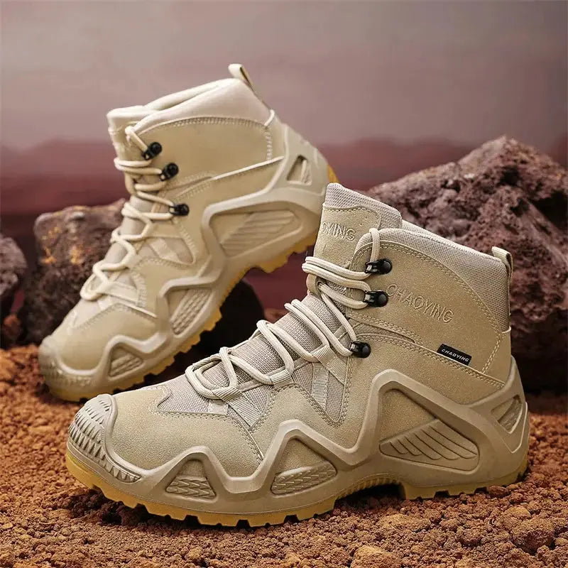 Ethan – Waterproof Tactical Boots for Men with Adjustable Straps for Combat & Outdoor Activities Size 7-12 1