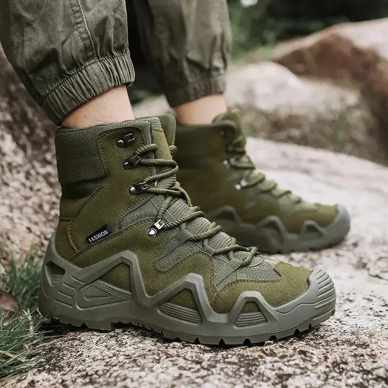 Ethan – Waterproof Tactical Boots for Men with Adjustable Straps for Combat & Outdoor Activities Size 7-12 6