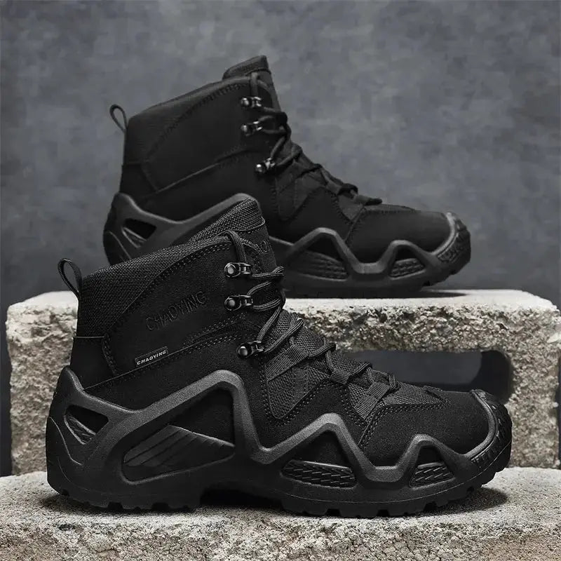 Ethan – Waterproof Tactical Boots for Men with Adjustable Straps for Combat & Outdoor Activities Size 7-12 10
