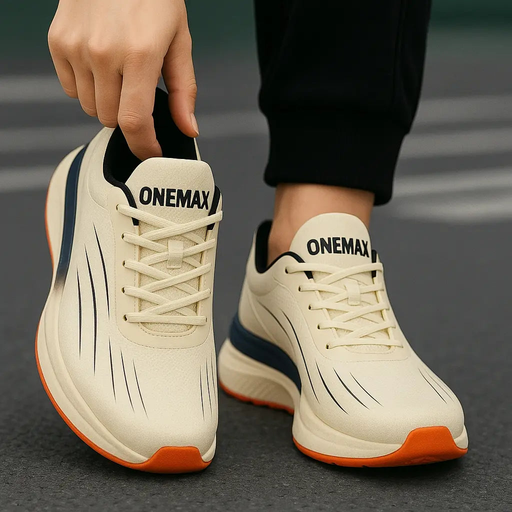 MunaWear  Shoes  Evan – Unisex Ultra-Lightweight Shock Absorbing Running Shoes with Non-Slip Outsole & Reflective Feature 