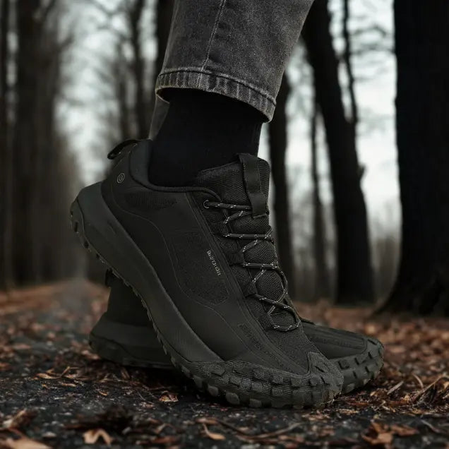 MunaWear - Shoes - Flint – Lightweight Waterproof Hiking Shoes for Men with Non-Slip Sole - 