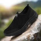 Julian – Breathable Lightweight Mesh Slip-On Men's Trainers for Summer Hiking and Casual Wear