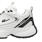 Kaia – White Women's Trainers with Lightweight Breathable Design & Anti-Slip Sole for Outdoor Jogging