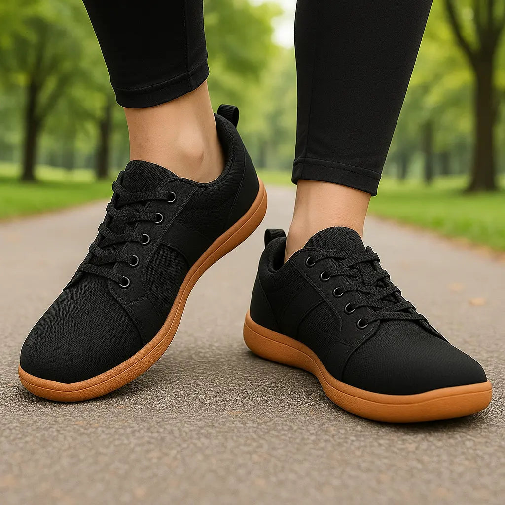 Nathan – Men's Casual Trainers with Wide Toe Box for Jogging and Walking Comfort