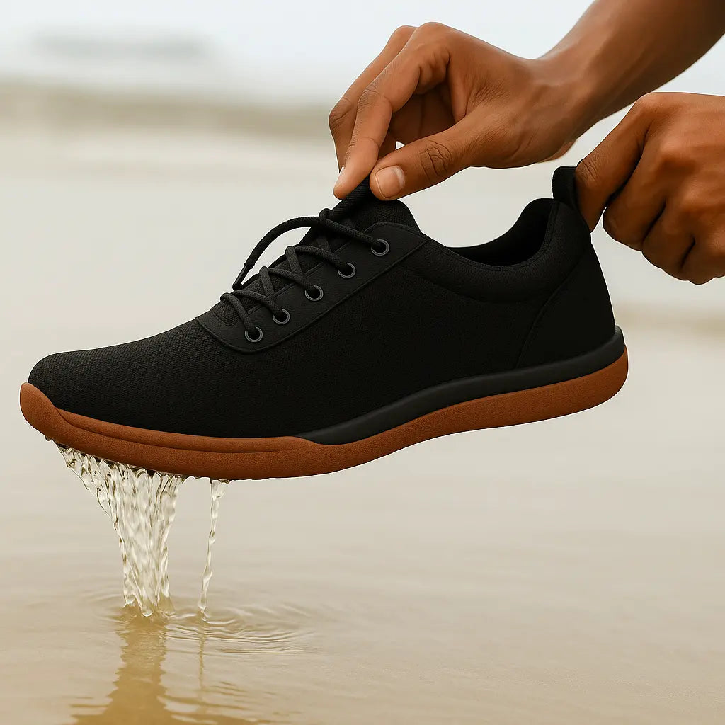 Nathan – Men's Casual Trainers with Wide Toe Box for Jogging and Walking Comfort