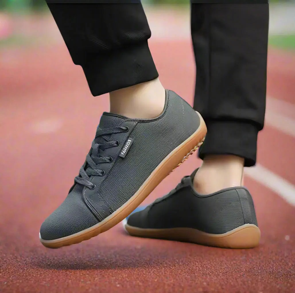 Noah – Men's Wide-Toe-Box Barefoot Running Shoes, Minimalist & Breathable Zero Drop Trail Footwear