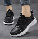 MunaWear - Shoes - Nyla – Women's White Slip On Sneakers for Casual Comfort and Active Lifestyle - 