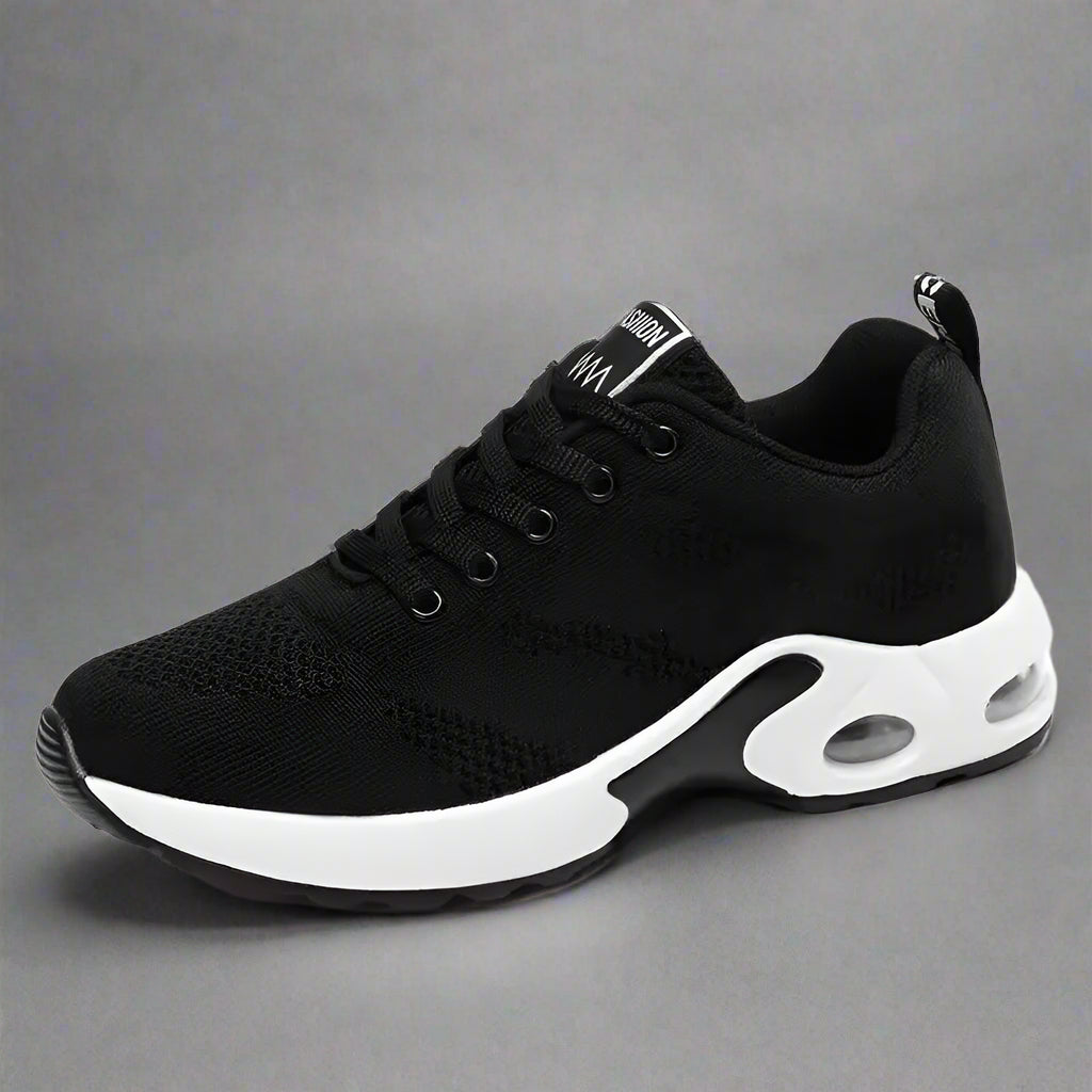 Siena – Women's Slip-On Sneakers, Best Walking Shoes for Women with Breathable Mesh and Casual Wedge Design