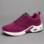 Siena – Women's Slip-On Sneakers, Best Walking Shoes for Women with Breathable Mesh and Casual Wedge Design