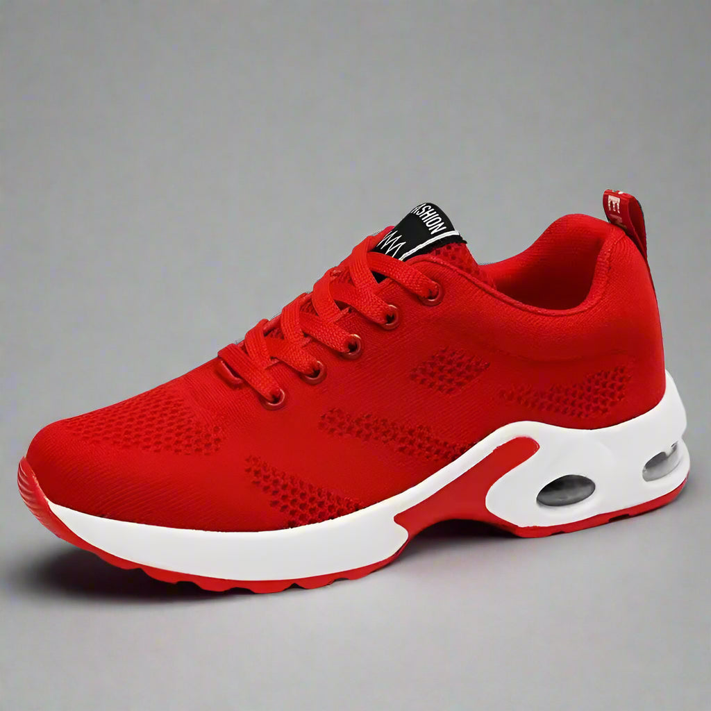 Siena – Women's Slip-On Sneakers, Best Walking Shoes for Women with Breathable Mesh and Casual Wedge Design