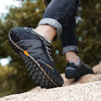 MunaWear - Shoes - TrailFloat – Waterproof Genuine Leather Hiking Boots for Men and Women, Durable & Comfortable Outdoor Footwear - 