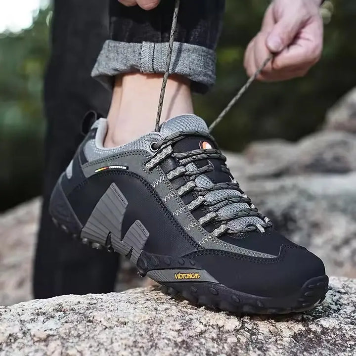 MunaWear - Shoes - TrailFloat – Waterproof Genuine Leather Hiking Boots for Men and Women, Durable & Comfortable Outdoor Footwear - 