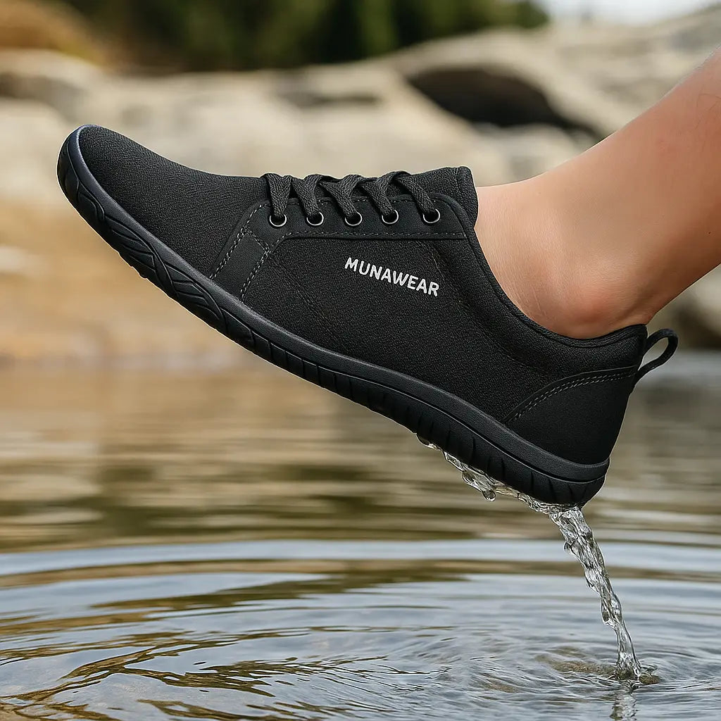 MunaWear  Shoes  Velari – Wide Unisex Barefoot Running Shoes with Zero Drop Design & Minimalist Comfort 