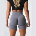 MunaWear  Shorts  Ava - High Waist Seamless Shorts for Yoga & Fitness Enthusiasts