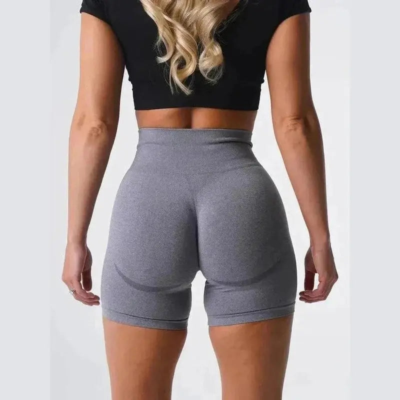 MunaWear  Shorts  Ava - High Waist Seamless Shorts for Yoga & Fitness Enthusiasts