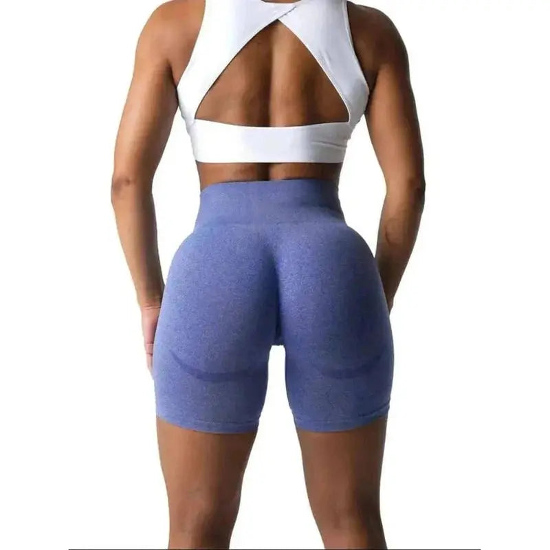 MunaWear  Shorts  Ava - High Waist Seamless Shorts for Yoga & Fitness Enthusiasts
