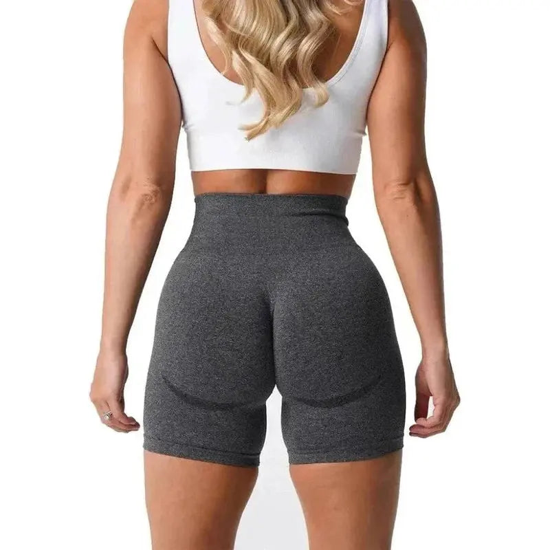 MunaWear  Shorts  Ava - High Waist Seamless Shorts for Yoga & Fitness Enthusiasts
