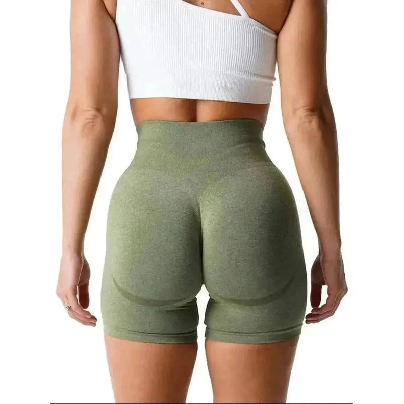 MunaWear  Shorts  Ava - High Waist Seamless Shorts for Yoga & Fitness Enthusiasts