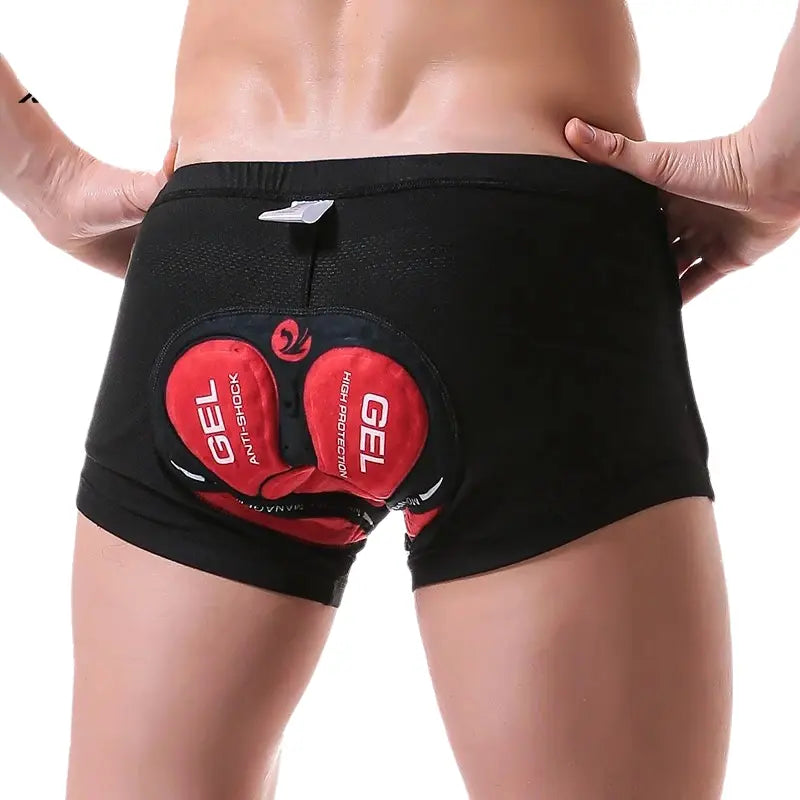 Brad – Breathable Men's Cycling Shorts with 5D Gel Pad for Ultimate Comfort