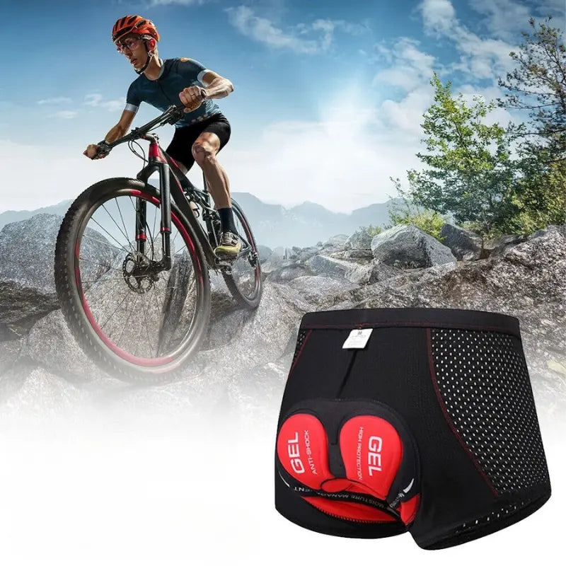 Brad – Breathable Men's Cycling Shorts with 5D Gel Pad for Ultimate Comfort