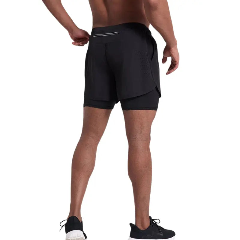 Dash – Quick-Drying Double Layer Running Shorts for Men, Ideal Workout & Gym Shorts