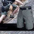 Drake – Waterproof Camo Cargo Shorts for Men, Quick-Dry Tactical Design