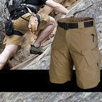 Drake – Waterproof Camo Cargo Shorts for Men, Quick-Dry Tactical Design