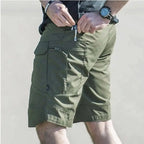 Drake – Waterproof Camo Cargo Shorts for Men, Quick-Dry Tactical Design