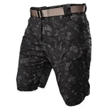 MunaWear - Shorts - Drake – Waterproof Camo Cargo Shorts for Men, Quick-Dry Tactical Design - Snake Pattern / 5XL